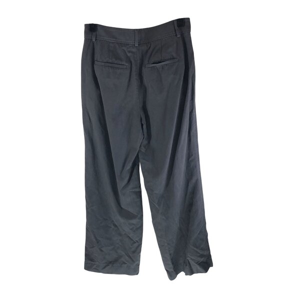 Everlane Womens Pants The Way High Drape Pant Pleated Pockets Gray 4 - Picture 2 of 4